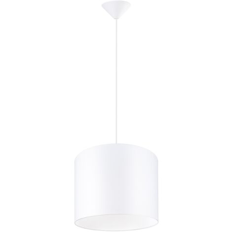 Lampada a sospensione Nova bianco 30x88x30cm Sollux