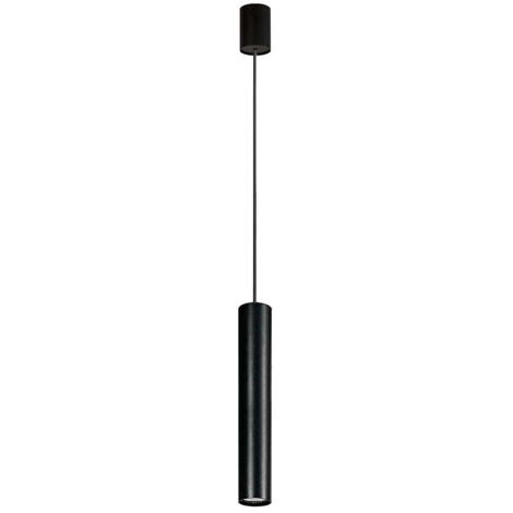 Lampada a sospensione Nowodvorski Eye nera GU10 Ø5cm