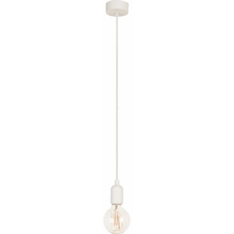 Lampada a sospensione Nowodvorski Silicone bianca Ø12 E27