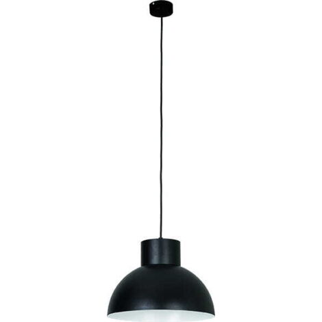 Lampada a sospensione Nowodvorski Works nera Ø33 E27