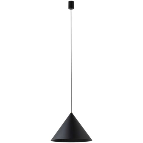 Lampada a sospensione Nowodvorski Zenith 8001 nera Ø35 cm