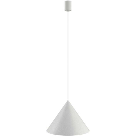 Lampada a sospensione Nowodvorski Zenith bianca Ø35cm