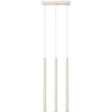 Lampada a sospensione Pastelo beige 30x94x5cm Sollux