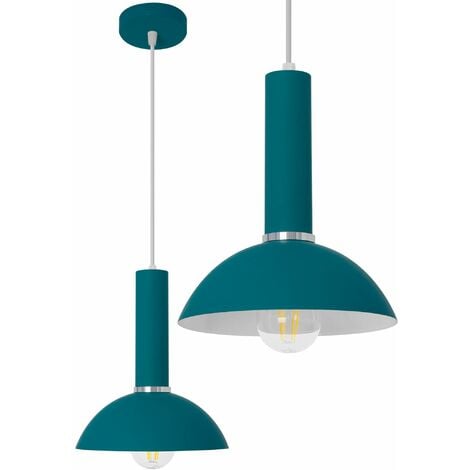 TOOLIGHT LAMPADA A SOSPENSIONE PENSILE SINGOLA OSTI C VERDE E27