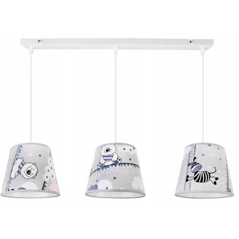 LAMPADA A SOSPENSIONE PER BAMBINI LOFT, PARALUME A LED
