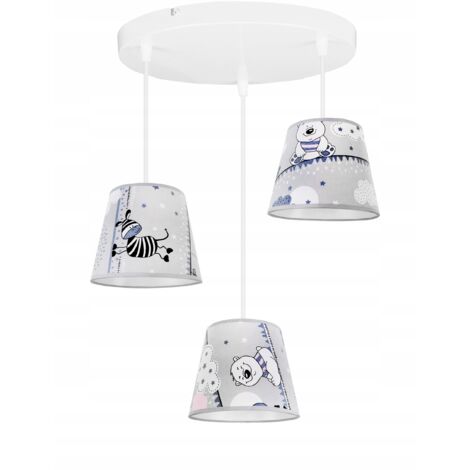 LAMPADA A SOSPENSIONE PER BAMBINI LOFT, PARALUME A LED