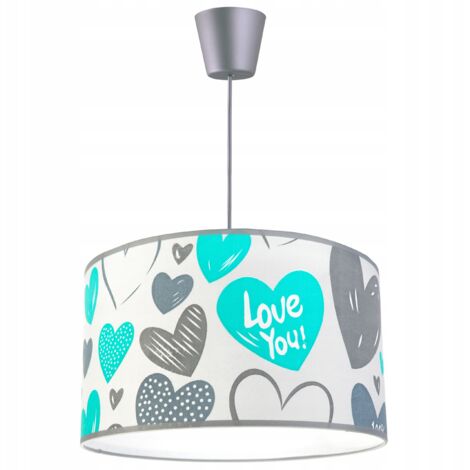 LAMPADA A SOSPENSIONE PER BAMBINI LOFT, PARALUME A LED