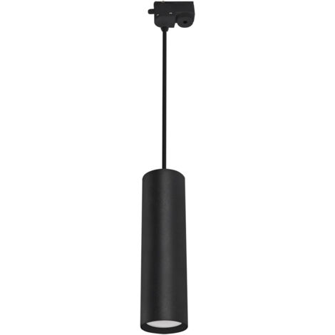 Lampada a sospensione per binario DARIA TRA 30 GU10, nera