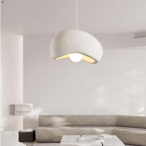 Lampada a sospensione in legno naturale nordico e cavo nero Chino | Maisons du Monde