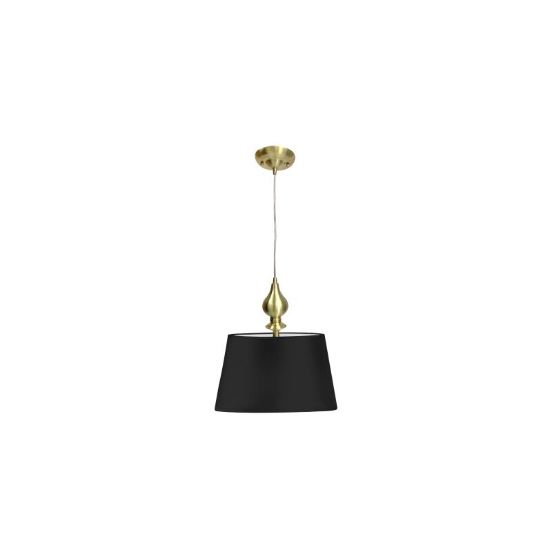 Lampada a sospensione Prima oro, oro satinato