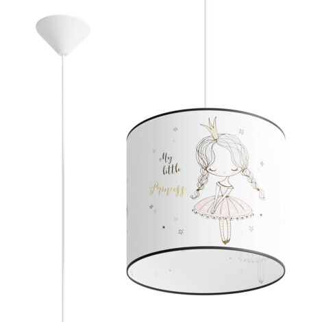 Lampada a sospensione Princess multicolore 30x95x30cm Sollux
