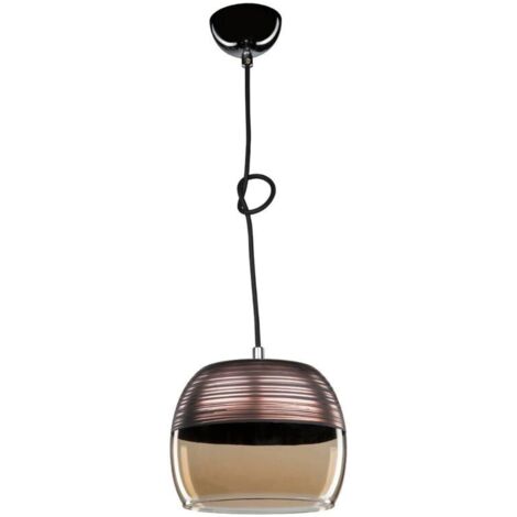 Lampada a sospensione Punto  diffusore bicchiere rovesciato