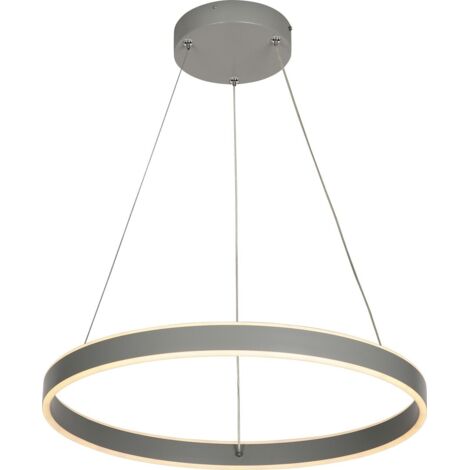Lampada a sospensione Rabalux Othello LED 36W Ø59 grigia