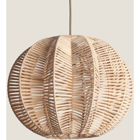 Lampada a Sospensione Rattan Tobonga Naturale