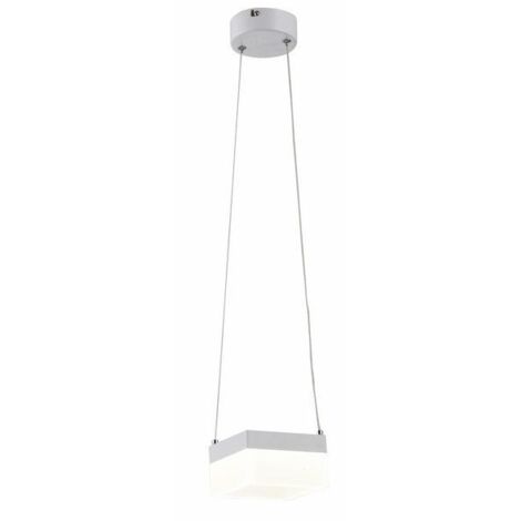 Lampada a sospensione Reality Gina LED 12W bianca 12cm