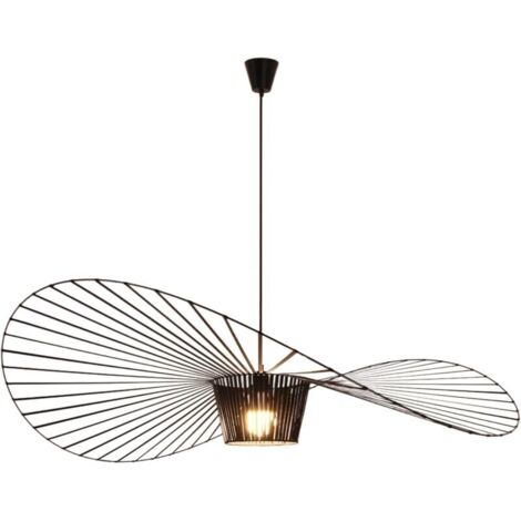 Lampada a sospensione retrò, adatta per soggiorno, cucina, camera da letto, illuminazione interna, lampada LED E27 max 40W (80 CM) [classe energetica F]