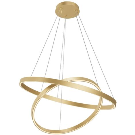 Lampada a sospensione RIM Maytoni ottone/bianco LED 84W