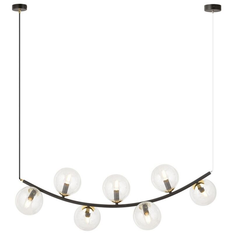 Lampada a Sospensione Ritz, Acciaio verniciato a