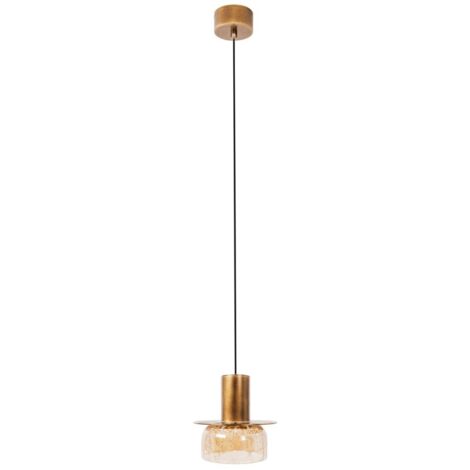 Lampada a sospensione SIGNATURE ambra LED 8W Maxlight