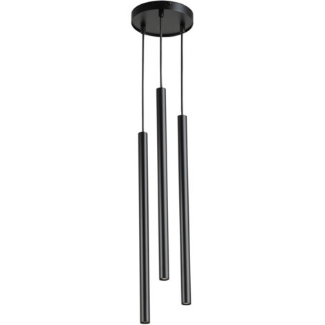 Lampada a sospensione Sopel nera 3 luci G9 Sigma Lighting