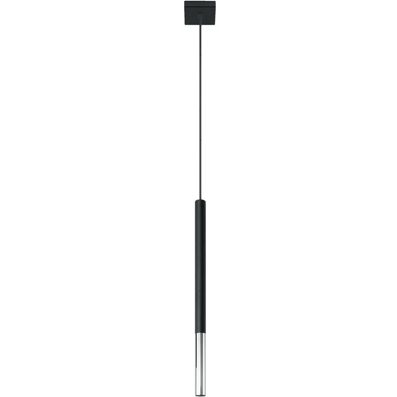 

Lampada a sospensione sottile da 8 cm nera, cromata G9 Lámpara colgante Slim de 8 cm Negro, Cromo G9