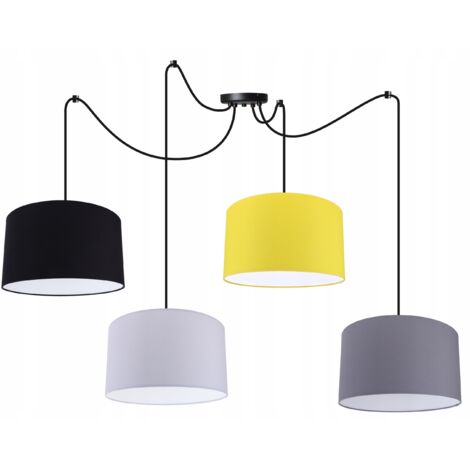 LAMPADA A SOSPENSIONE SPIDER, PARALUME, COLORI LED