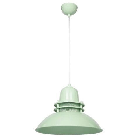Lampada a sospensione stile industriale Tibet ASZ0873 colore menta