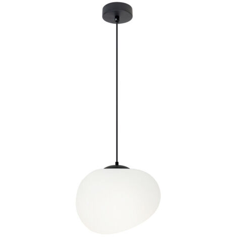 Lampada a sospensione STONES bianca Ø20 E27 Candellux