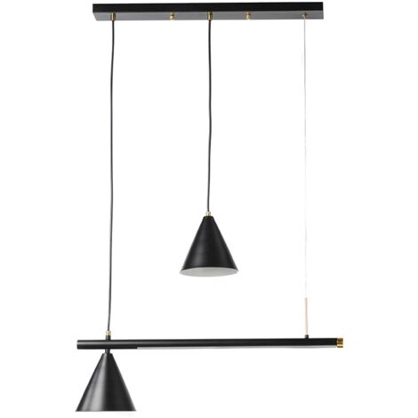 lampada a sospensione "taka" con led e 2 luci,  4000k e14
