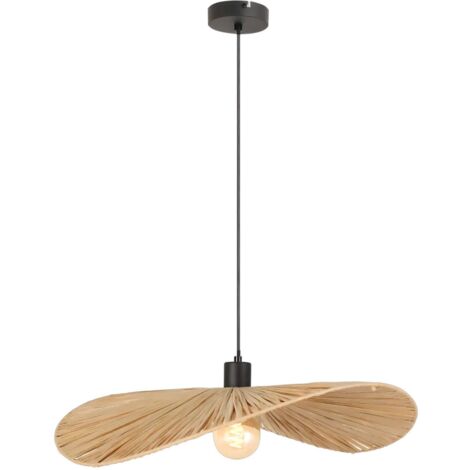 LAMPADA A SOSPENSIONE TOOLIGHT APP1826-1CP BLACK BROWN