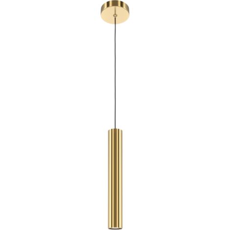 Lampada a sospensione tubo ottone ProFocus GU10 6W Maytoni