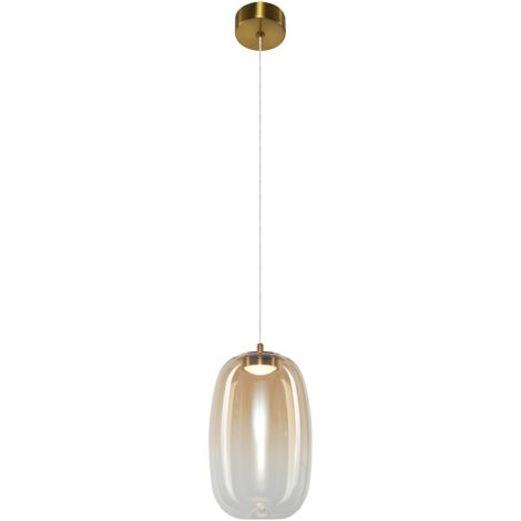 Lampada a sospensione VASO 3 AMBRA 4W