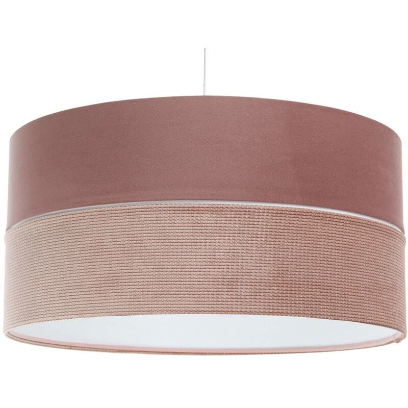 Lampada a sospensione Velours di torsione su base