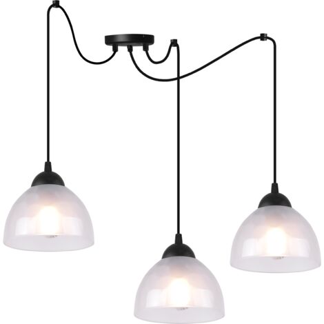 LAMPADA A SOSPENSIONE VENICE SPIDER 3 LAMPADE PIANE MILK E27