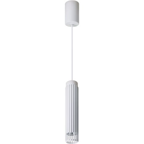 LAMPADA A SOSPENSIONE VERTICALE BIANCA 1xGU10