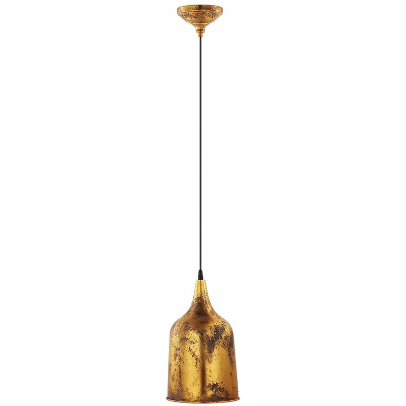 Image of Lampada a sospensione Vintage ceuta ø 21,5 centimetri dimmerabile in oro antico