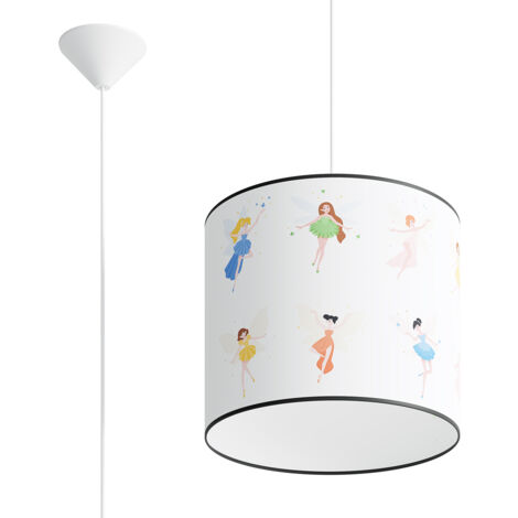 Lampada a sospensione Wróżki multicolore 30x95x30cm Sollux