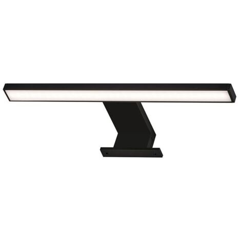 Lampada a specchio LED Lampada a specchio IP44 5 W nero Metallo-plastica Briloner
