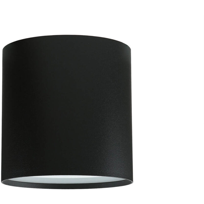 Image of Faretto Spot dal design moderno downlight color nero Ø13cm GU10 Lampada da soffitto point ideale per corridoio soffitto - Nero