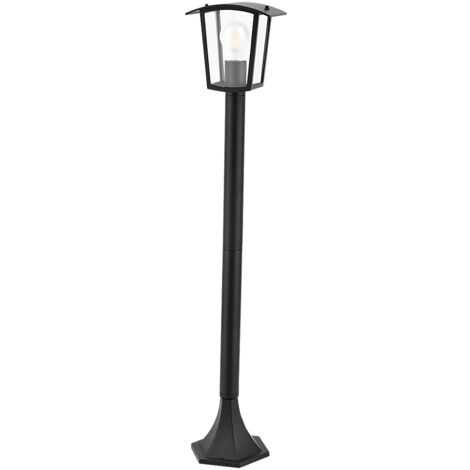 Lampada a umido Taverna Black Transparent 1x max.15W IP54 B: 17 cm H: 90 cm