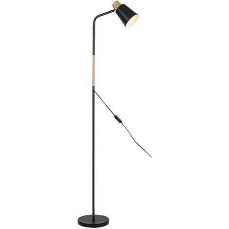 Lampada ad attacco Azim Metal Black E27 1 x Max.40W L: 40 cm B: 148 cm Ø11 cm