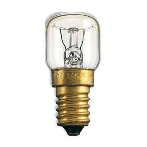 LAMPADA AD INCANDESCENZA A PERA PICCOLA CHIARA MAURER PER FRIGO O FORNO E14 15W