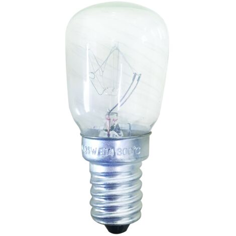 Lampada ad incandescenza per forno e14 15 w - 100lm - 3000k