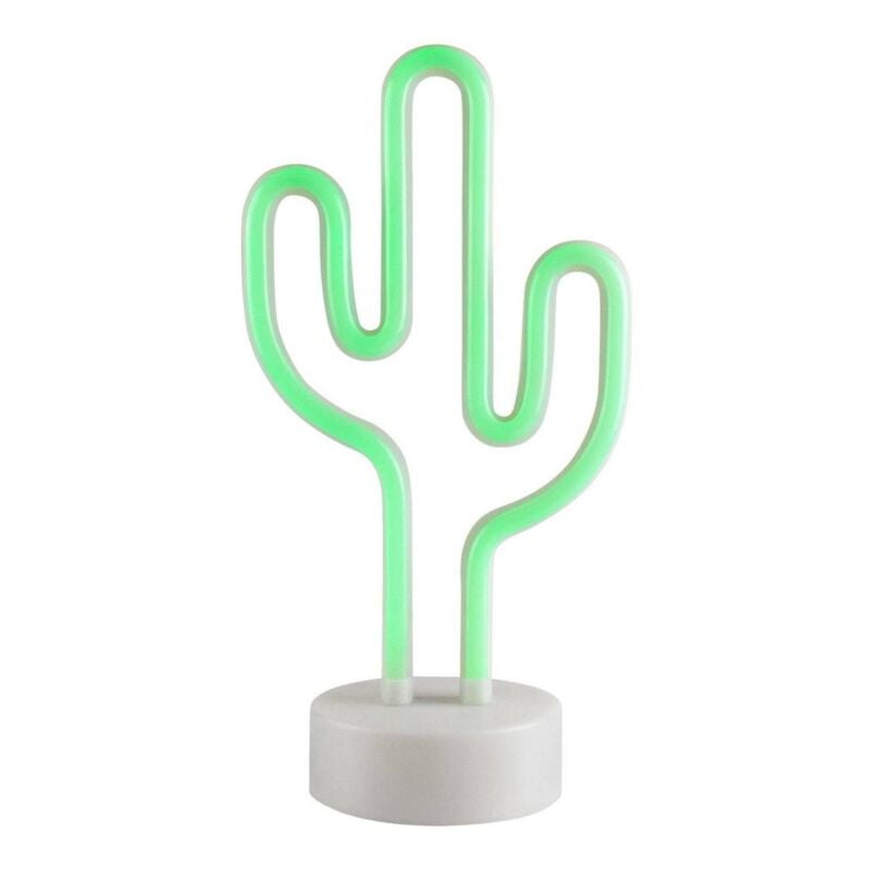 Image of Lampada al neon a led, Cactus