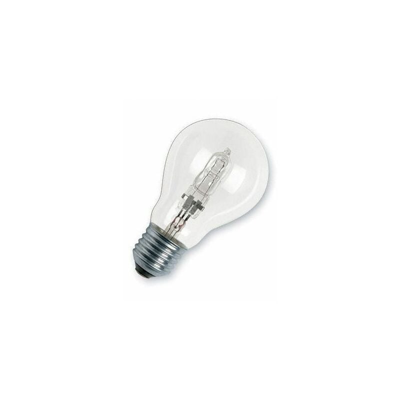 Image of Lampada alogena normale 70 w 100 e27 chiara trasparente risparmio goccia chiara