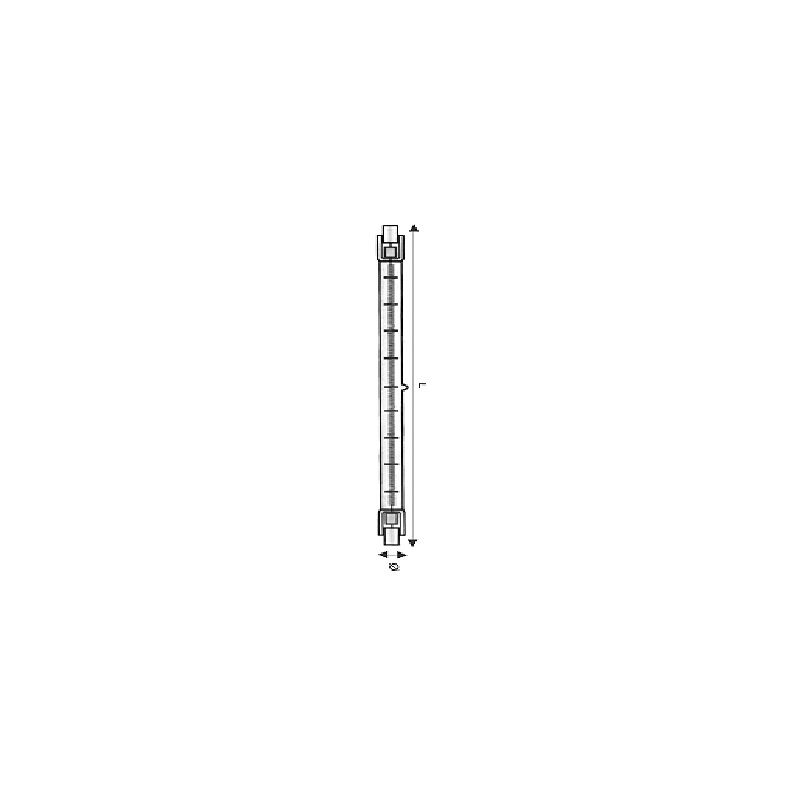 Image of Wimex - Lampada Alogena Uv-S R7S 8X117 230V 200W – 4252005