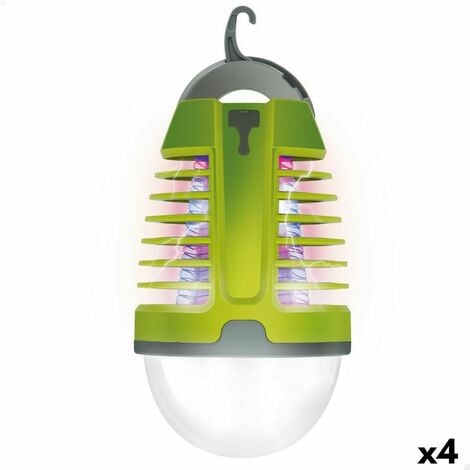 Lampada antizanzare, repellente elettrico per zanzare 2 in 1, lampada  antizanzare ricaricabile antizanzare elettrica UV a 360° sicura ed efficace