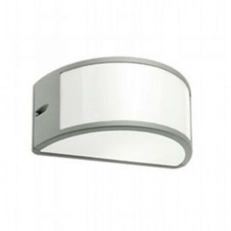Lampada applique da esterno/interno sovil umbe aperta, lampadina non inclusa, e27 max 60w, sov 473/72