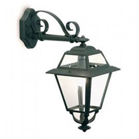 Lampada Applique in Basso Colore Grigio per Esterno Linea Elegance Livos