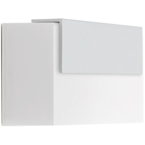 Lampada applique led lombardo art 100 top, 10w, 1100 lumen, colore luce bianca naturale 4000k, colore decorazione grigio high tech. lom ll116003n